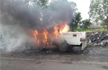 Farmers protest airport plan, 4 cops injured in violence